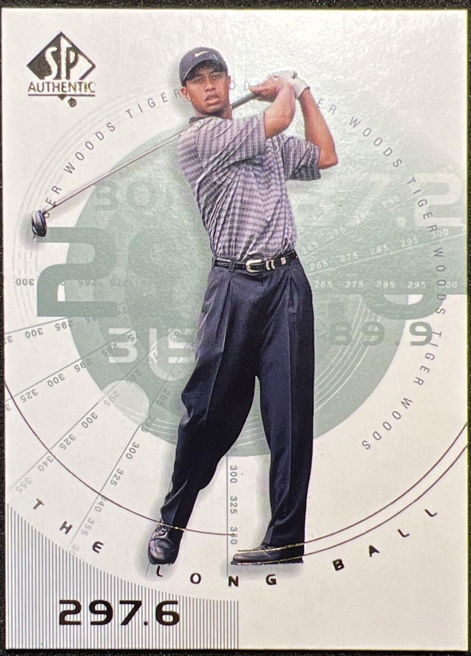 Tiger Woods #76SPA 2002 Sp Authentic Golf