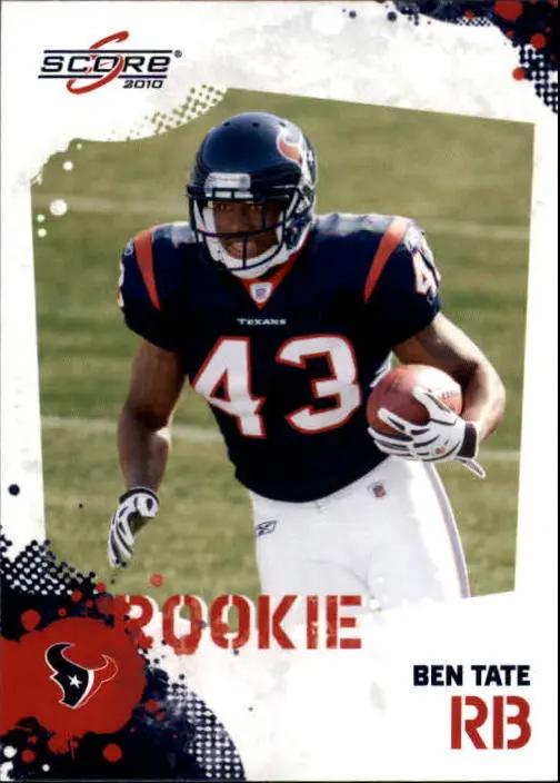Ben Tate #309 Football Cards 2010 Panini Score