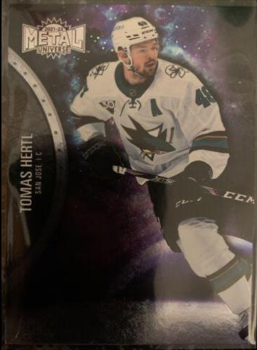 Tomas Hertl #69 2021-22 SkyBox Metal Universe Hockey