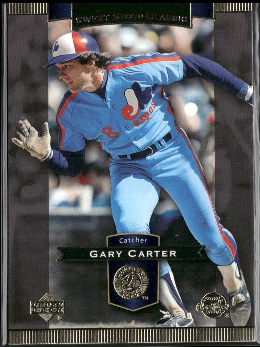 Gary Carter #33 2003 Upper Deck Sweet Spot Classic Baseball