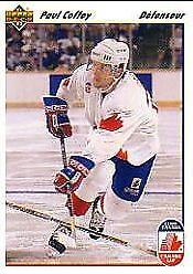 Paul Coffey #11 Hockey Cards 1991 Upper Deck French