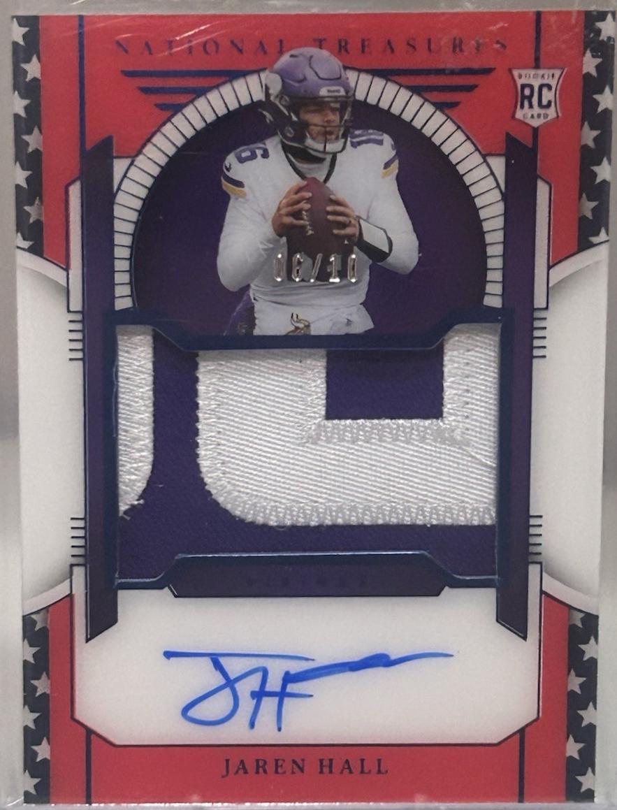 Jaren Hall #203 2023 Panini National Treasures Football