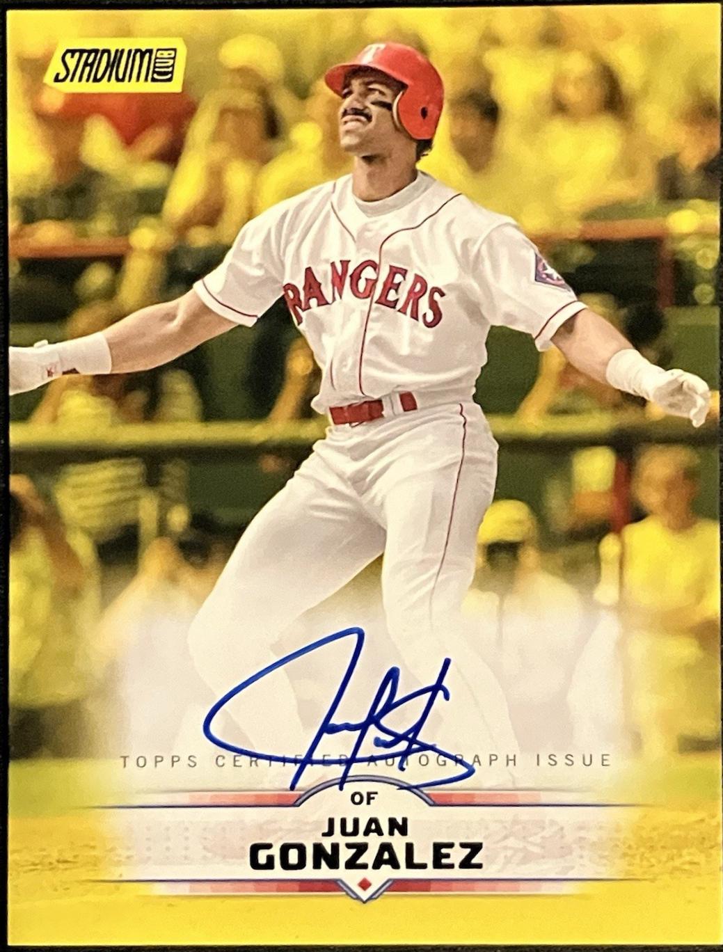 Juan Gonzalez [Yellow] #SCBA-JGO