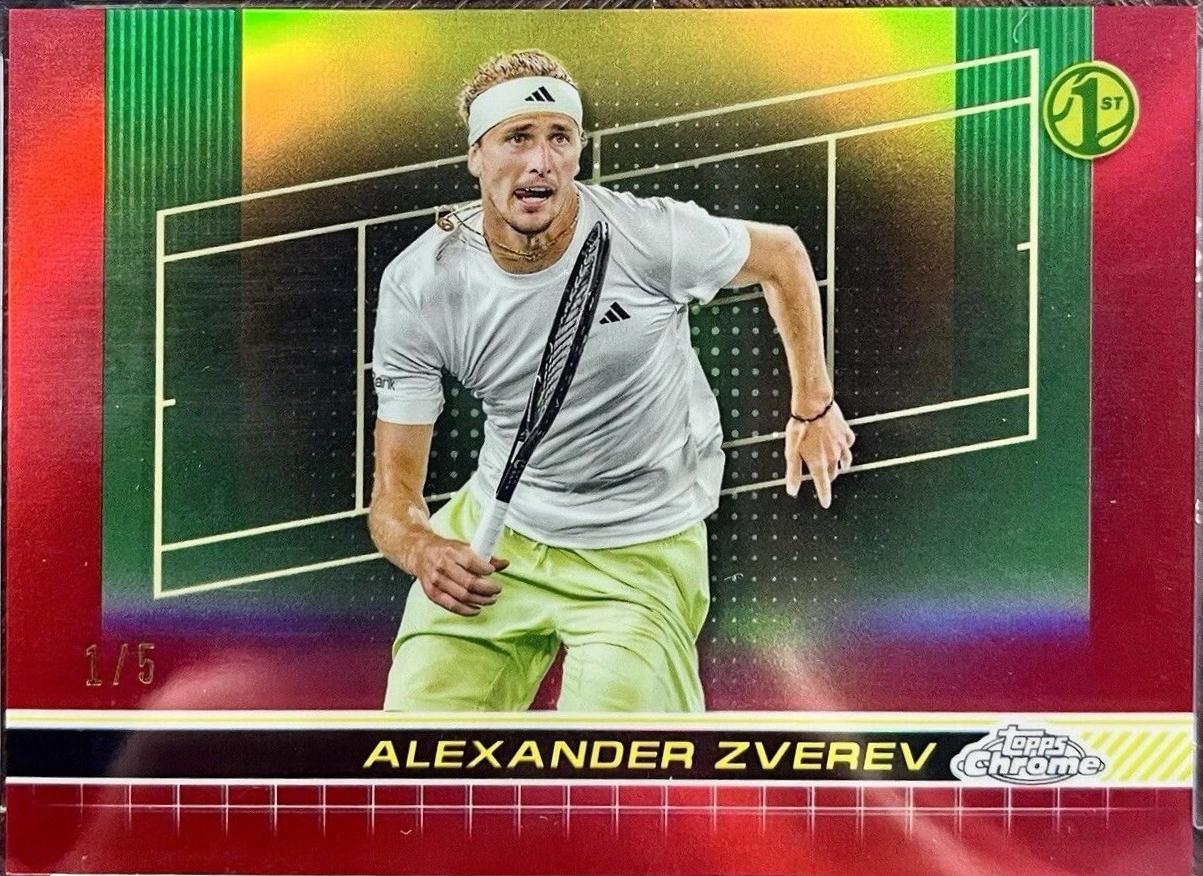 Alexander Zverev [Red Refractor] #74