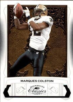 Marques Colston #61 Football Cards 2009 Panini Donruss Classics