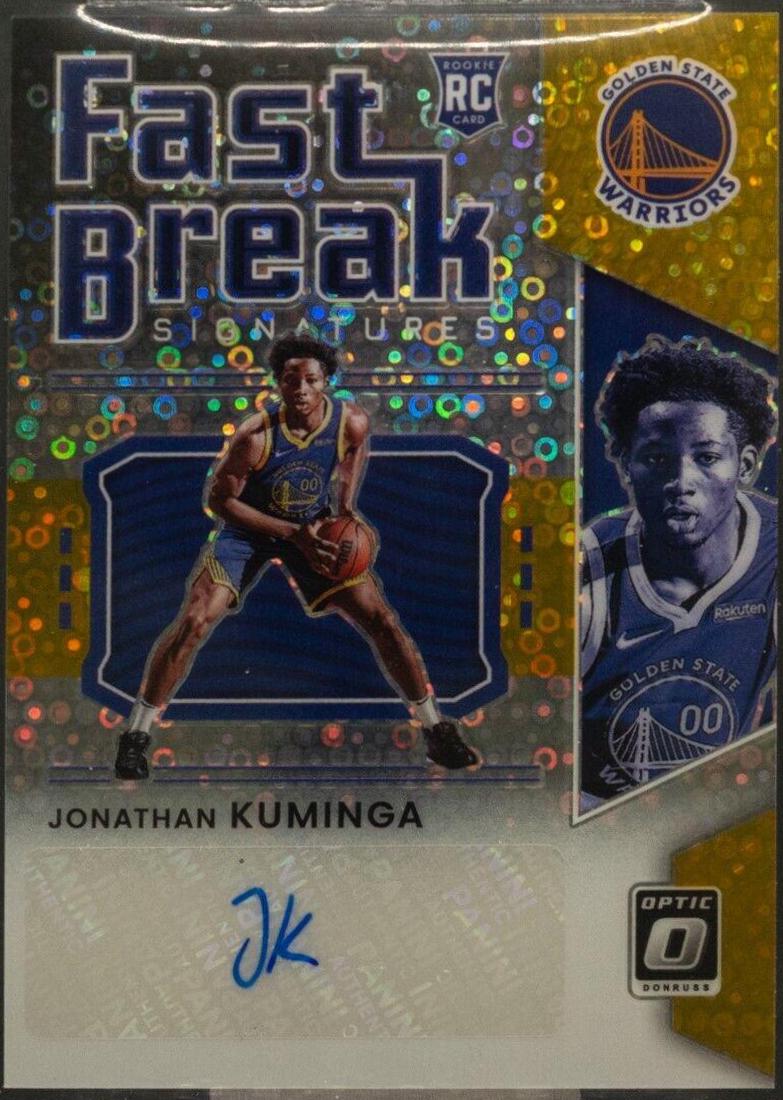 Jonathan Kuminga [Gold] #FB-JKM