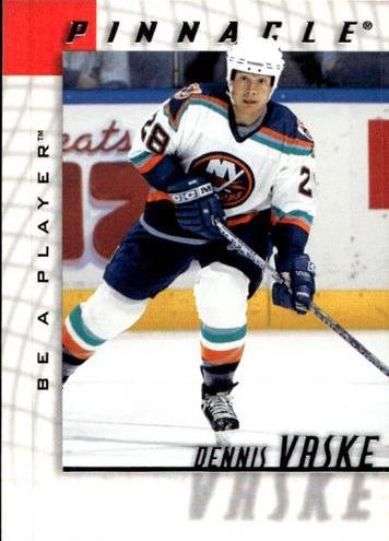Dennis Vaske #120 Hockey Cards 1997 Pinnacle Be A Player