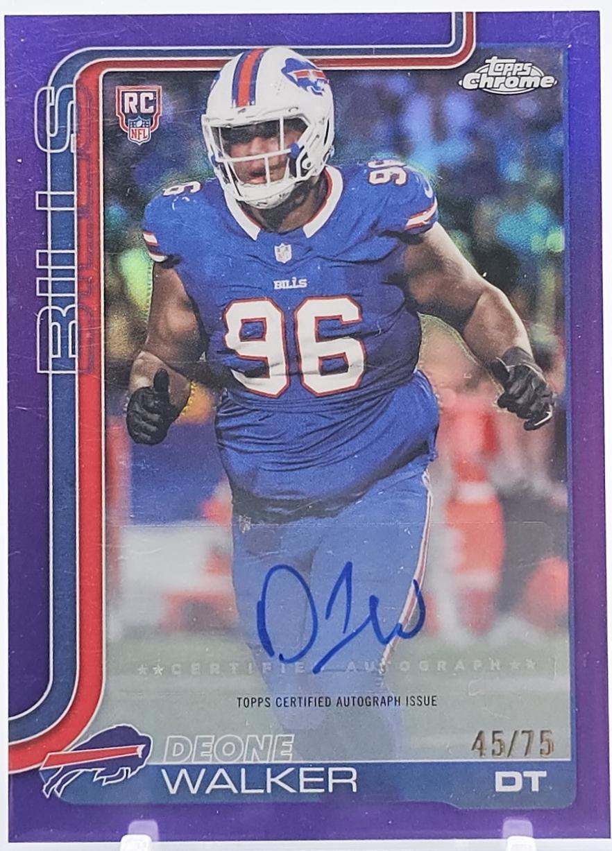 Deone Walker [Purple Refractor] #RA-DW