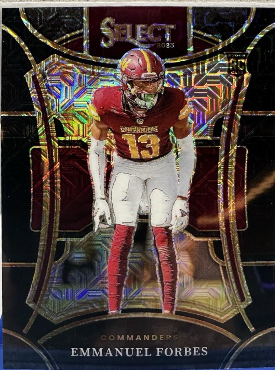 Emmanuel Forbes [Black Prizm] #494