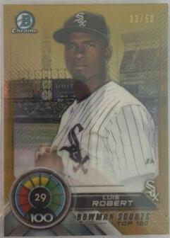 Luis Robert [Gold Refractor] #BTP-29