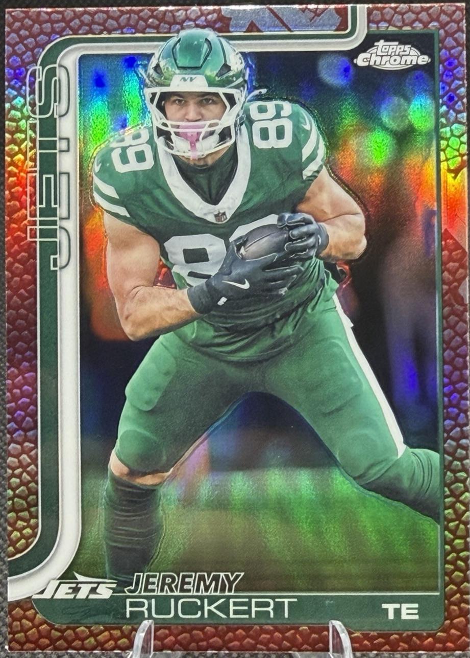 Jeremy Ruckert [Football Leather Purple] #239