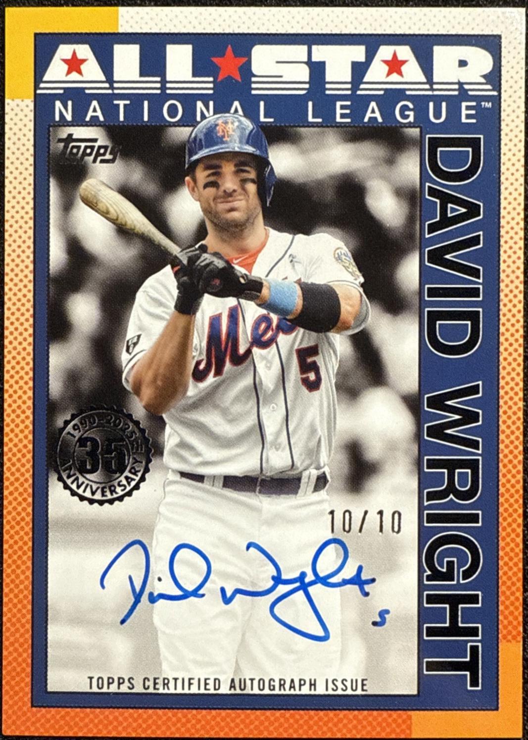 David Wright [Black] #90AS-DW