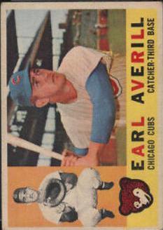 Earl Averill #39 Baseball Cards 1960 Venezuela Topps