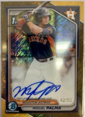 Miguel Palma [Shimmer Gold Refractor] #CPA-MP