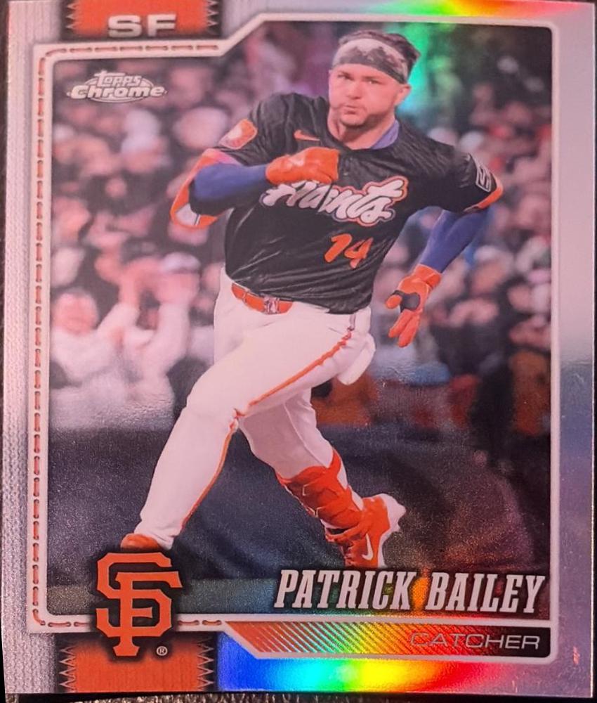 Patrick Bailey [Refractor] (2026 Topps Chrome)