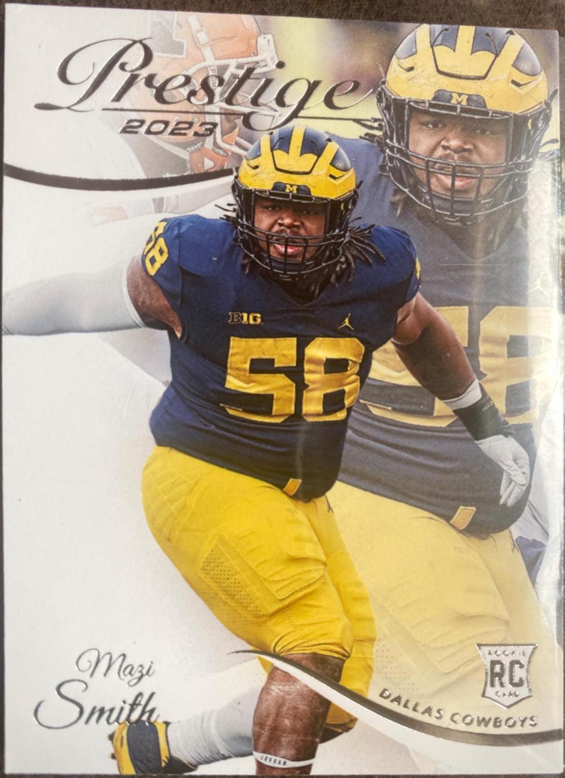 Mazi Smith #363 Football Cards 2023 Panini Prestige