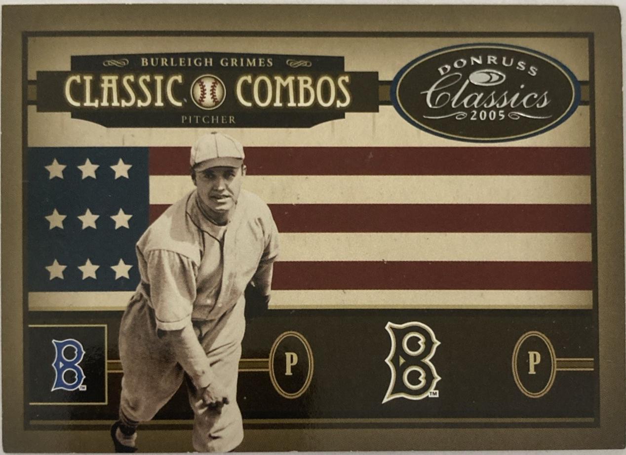 Burleigh Grimes / Greg Maddux #CC-50