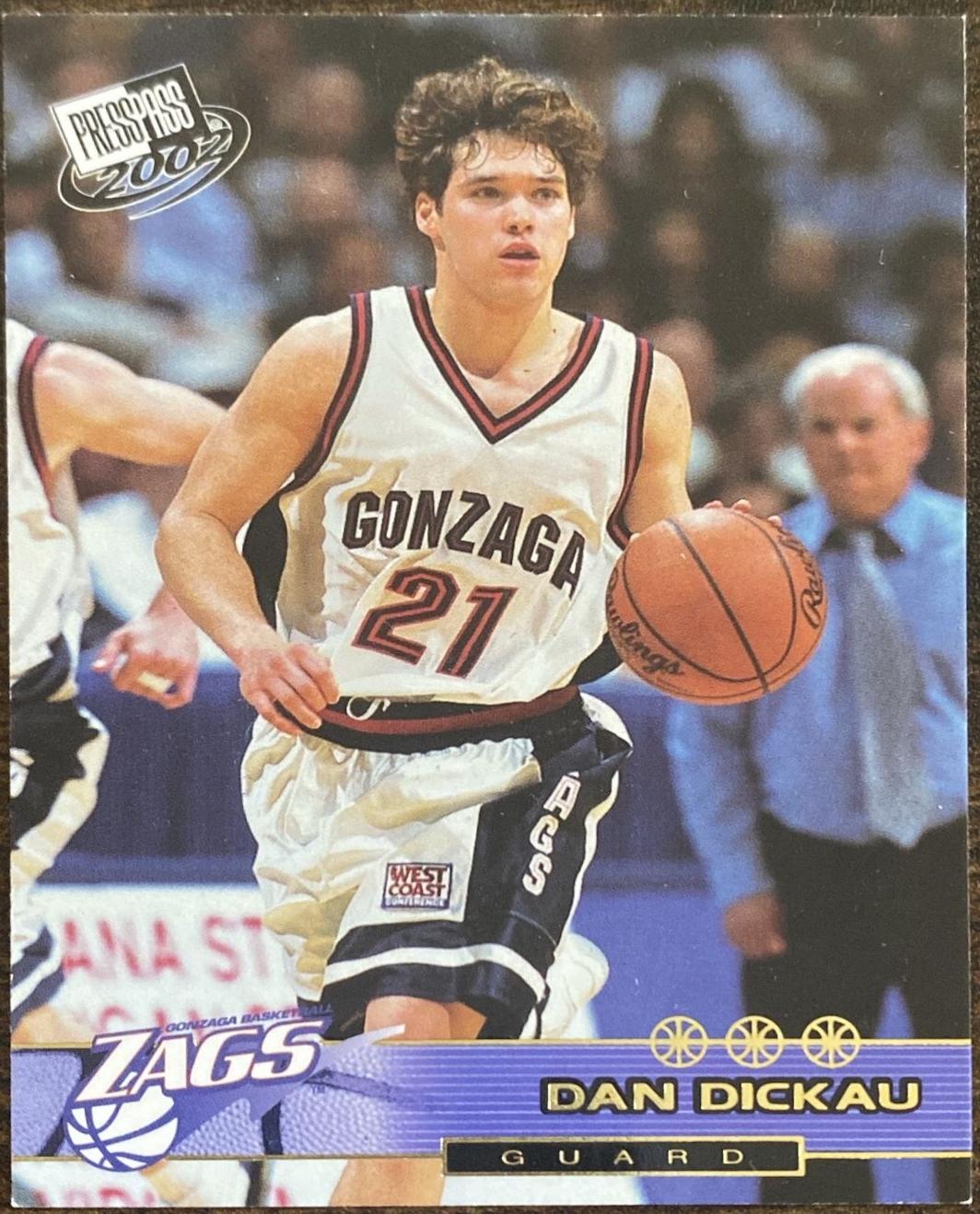 Dan Dickau #G7 2002 Press Pass Basketball