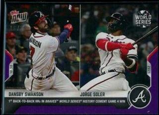 Dansby Swanson / Jorge Soler
