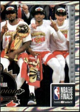 Champions Team Photo Right #76 Basketball Cards 2019 Panini Stickers