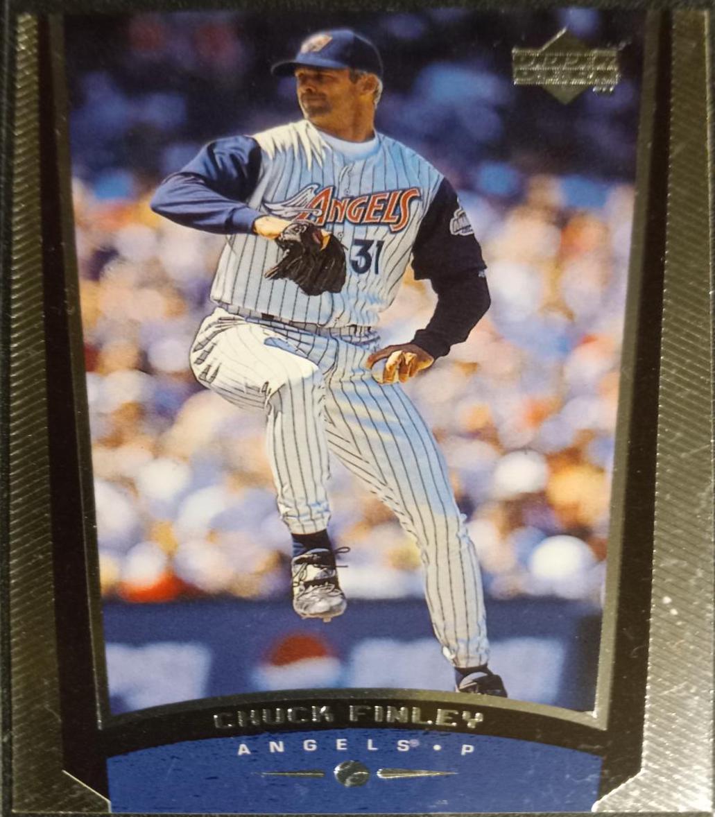 Chuck Finley #22 Baseball Cards 1999 Upper Deck