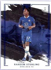 Raheem Sterling [Sapphire] #56 Soccer Cards 2022 Panini Impeccable Premier League Prices