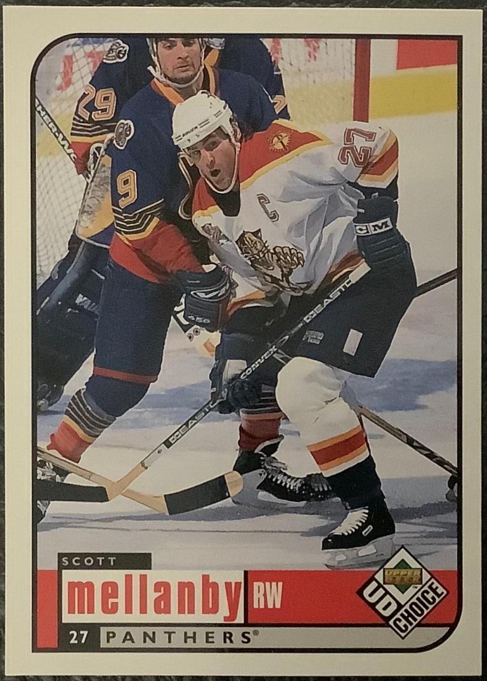 Scott Mellanby #90 Hockey Cards 1998 UD Choice