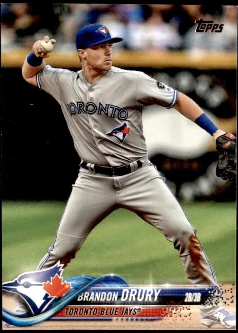 Brandon Drury #"US292" Baseball Cards 2018 Topps Update