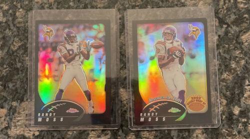 Randy Moss [Black Refractor] #155