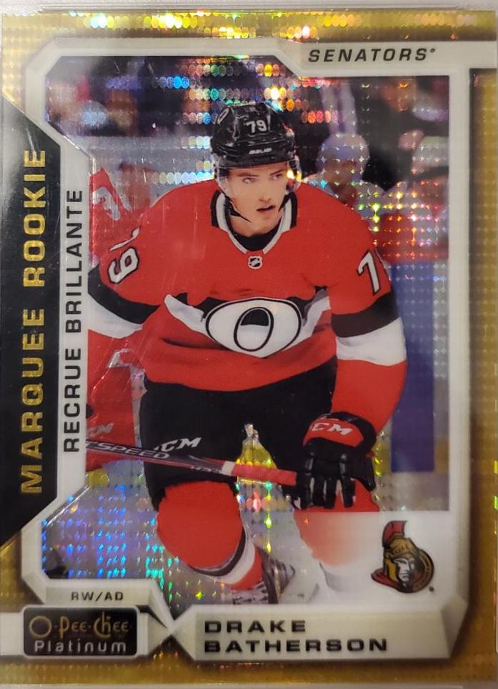 Drake Batherson #152 Hockey Cards 2018 O-Pee-Chee Platinum