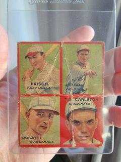 Frisch, J. Dean, Orsatti, Tex Carleton