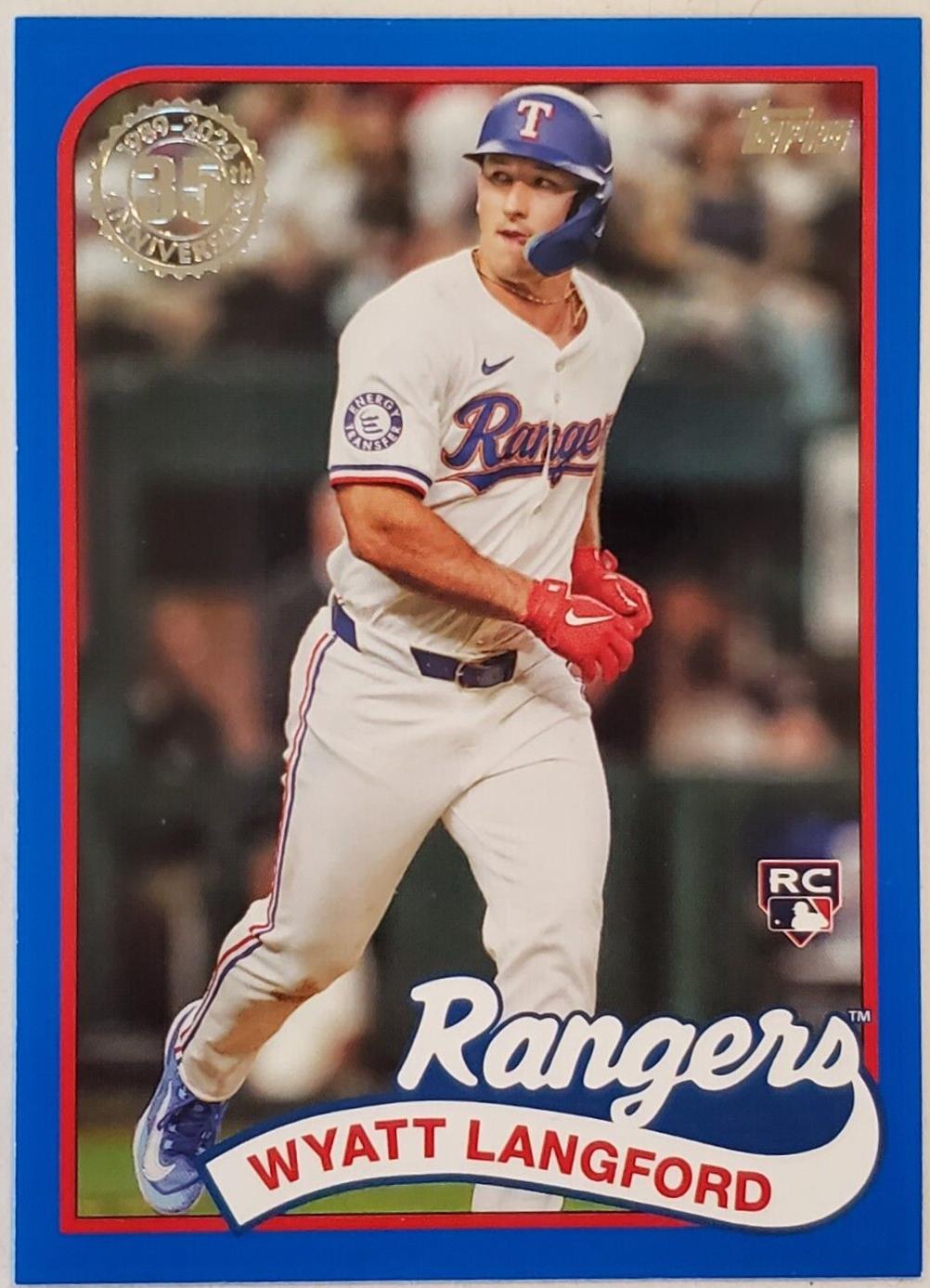 Wyatt Langford [Blue] #89US-36
