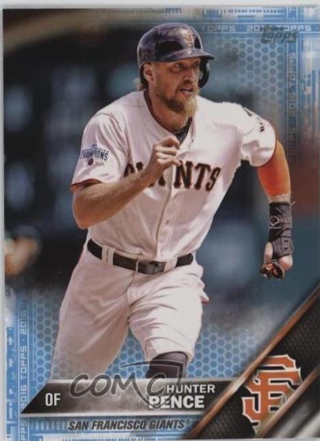 Hunter Pence [Blue] #154