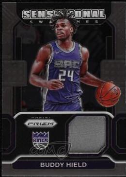 Buddy Hield #SW-BHD Basketball Cards 2021 Panini Prizm Sensational Swatches