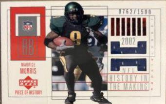 Maurice Morris #143 2002 Upper Deck Piece Of History Football