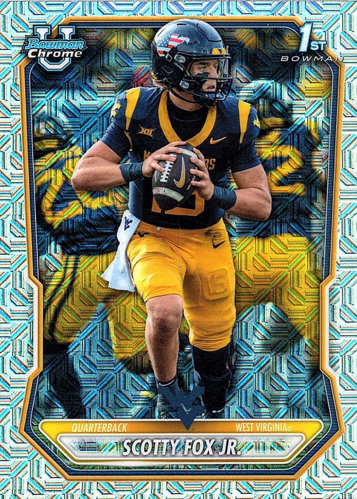Scotty Fox Jr. #BCP-185 2026 Bowman Chrome Prospect Football