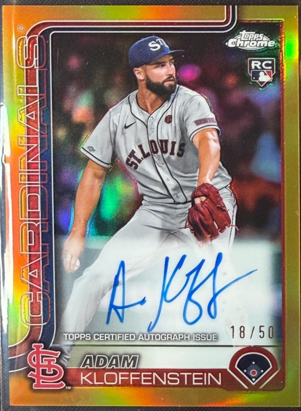 Adam Kloffenstein [Gold Refractor] #RA-AK