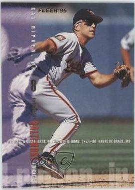 Cal Ripken Jr. #19 Baseball Cards 1995 Fleer