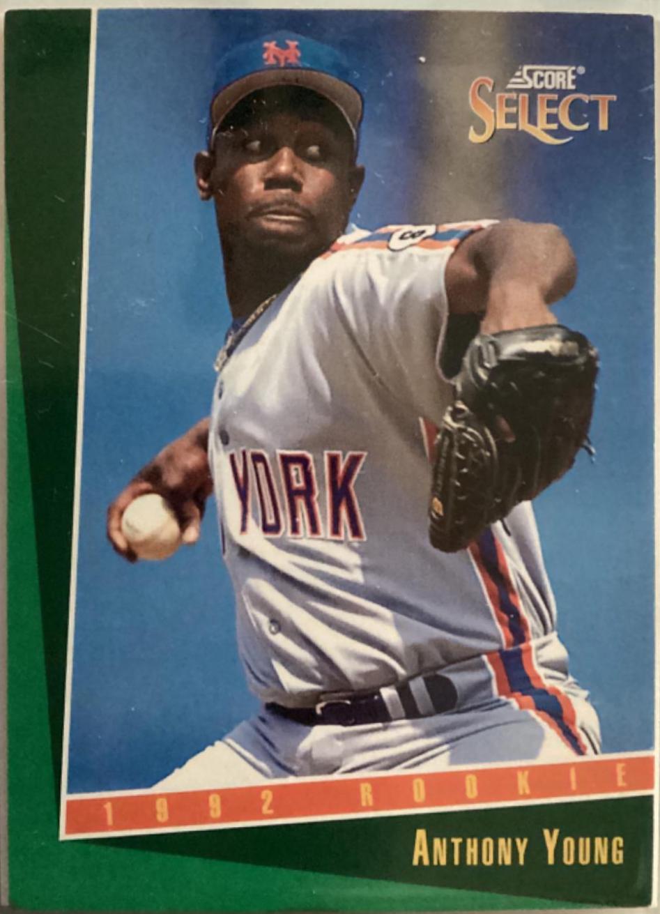 Anthony Young #284 Baseball Cards 1993 Score Select