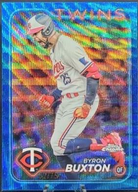 Byron Buxton [Blue Wave Refractor] #10