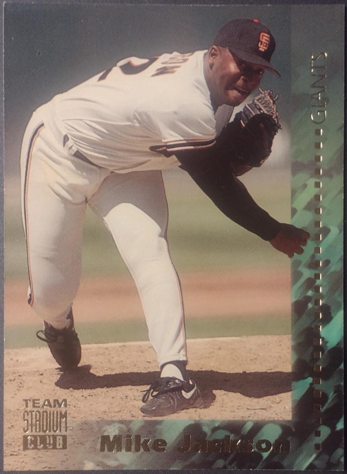 Mike Jackson #25 Baseball Cards 1994 Stadium Club Team Series