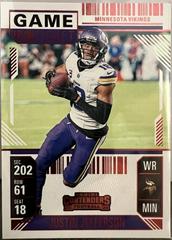 Justin Jefferson [Game Ticket Red] #65 Prices | 2024 Panini