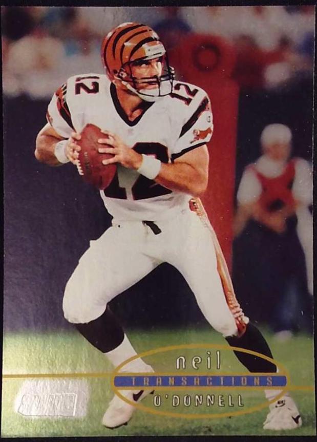 Neil O'Donnell #74 Football Cards 1998 Stadium Club