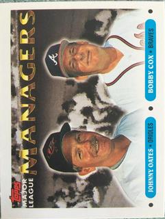 Johnny Oates / Bobby Cox