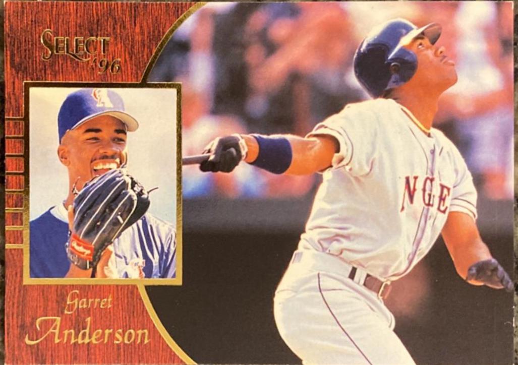 Garret Anderson #38 Baseball Cards 1996 Select