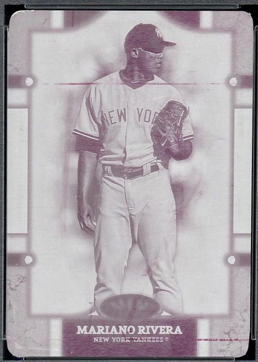 Mariano Rivera [Printing Plate] #16