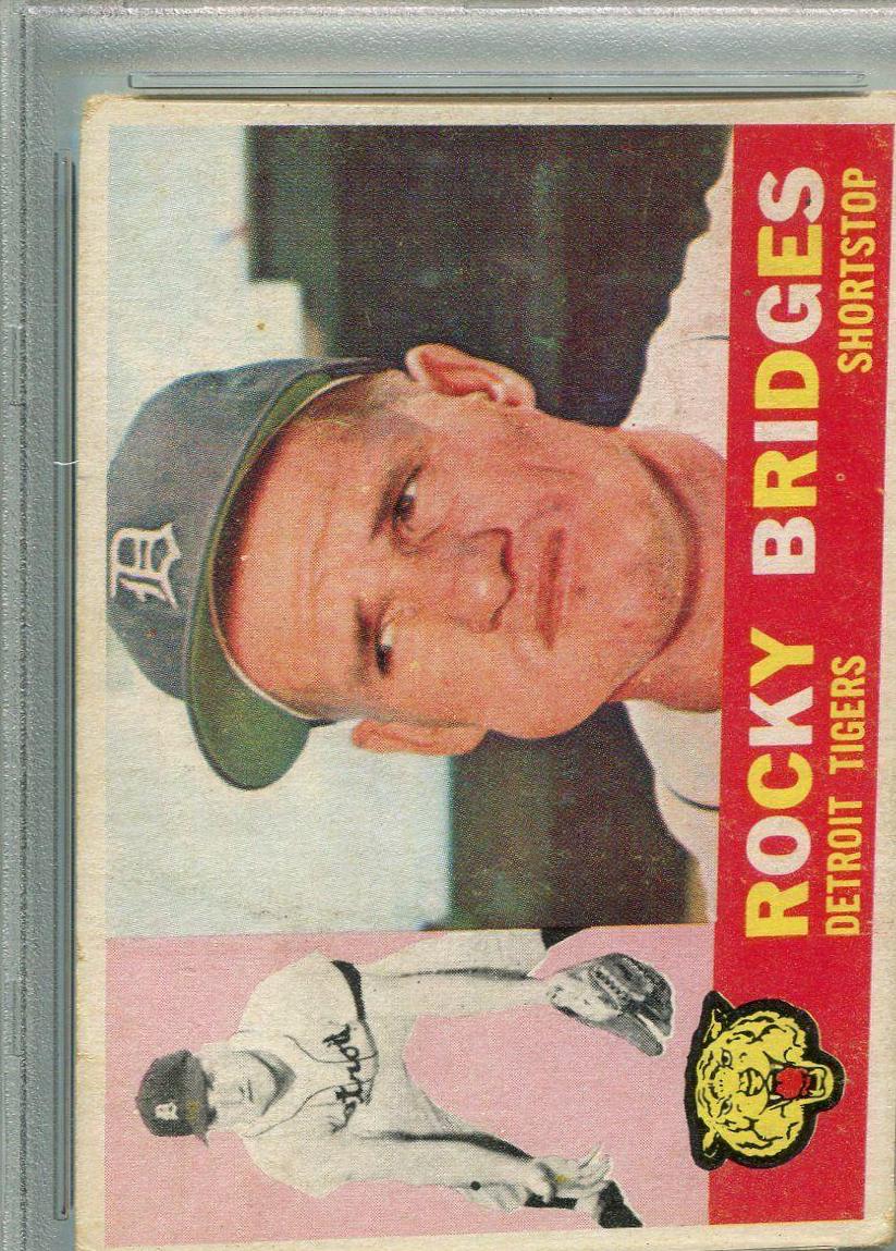 Rocky Bridges #22 Baseball Cards 1960 Venezuela Topps