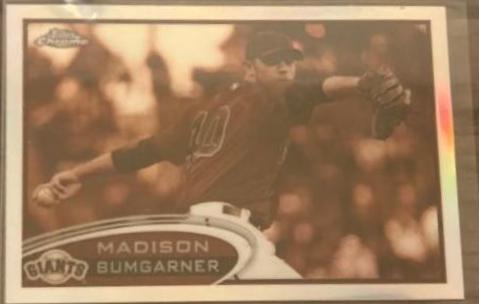 Madison Bumgarner [Sepia Refractor] #102