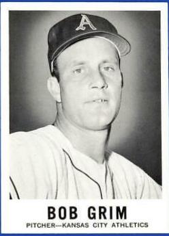Bob Grim #10 Baseball Cards 1960 Leaf