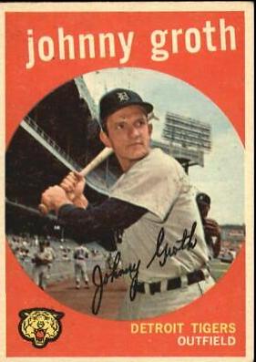 Johnny Groth #164 1959 Topps Baseball